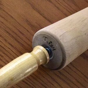 Vintage Foley wooden rolling pin
